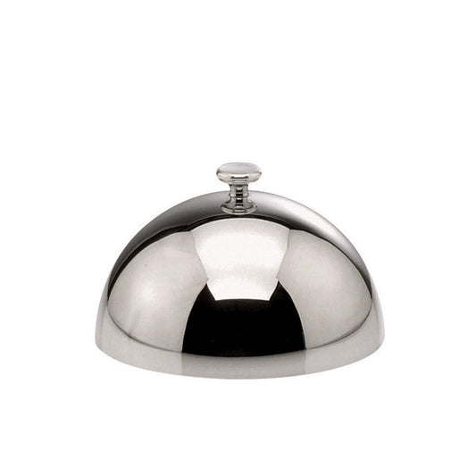 Dome cover 10.6" dia. x 6.2" Excellent Silverplate by Hepp