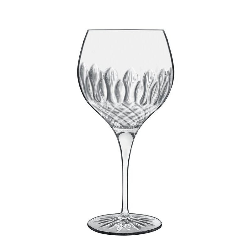 Gin Glass 3.5" x 3.5" x 9.4" 22 oz Diamante by Luigi Bormioli