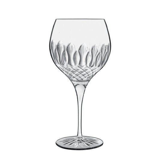 Gin Glass 3.5" x 3.5" x 9.4" 22 oz Diamante by Luigi Bormioli