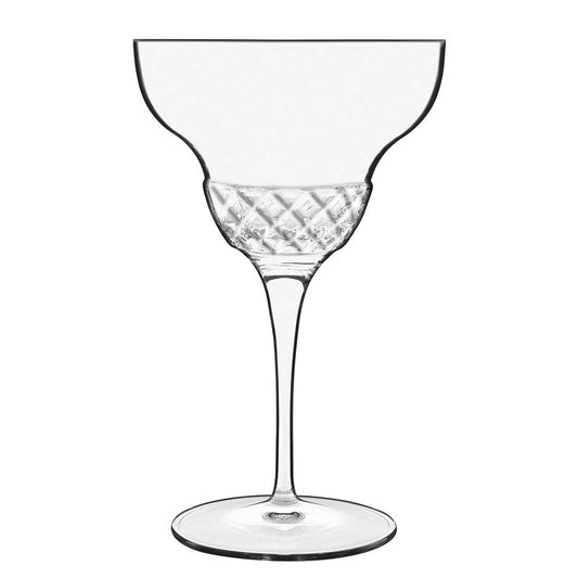 Margartia 2.8" x 2.8" x 5.8" 13.3 oz Roma 1960 by Luigi Bormioli