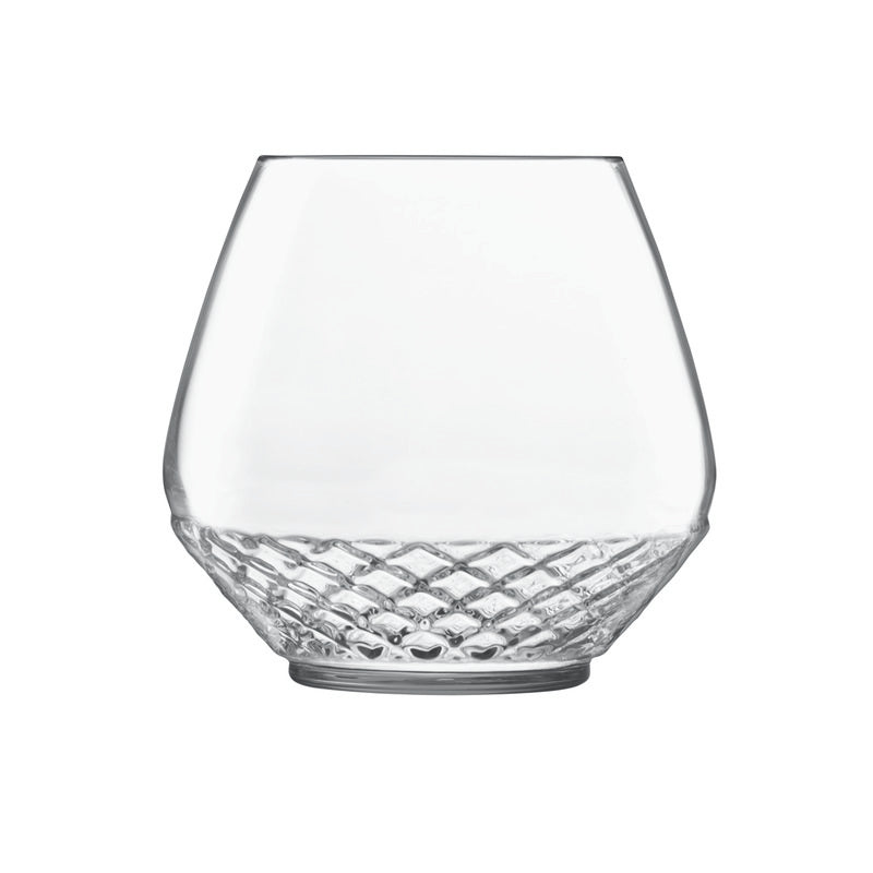 Rum Glass 3.9" dia. x 3.6" 15.3 oz Roma 1960 by Luigi Bormioli