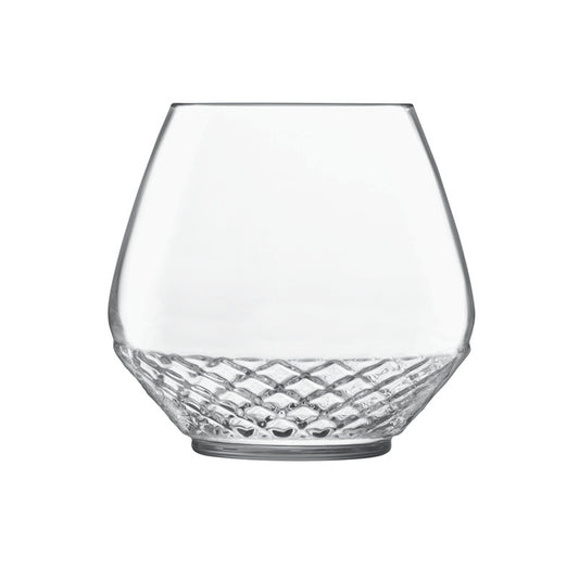 Rum Glass 3.9" dia. x 3.6" 15.3 oz Roma 1960 by Luigi Bormioli