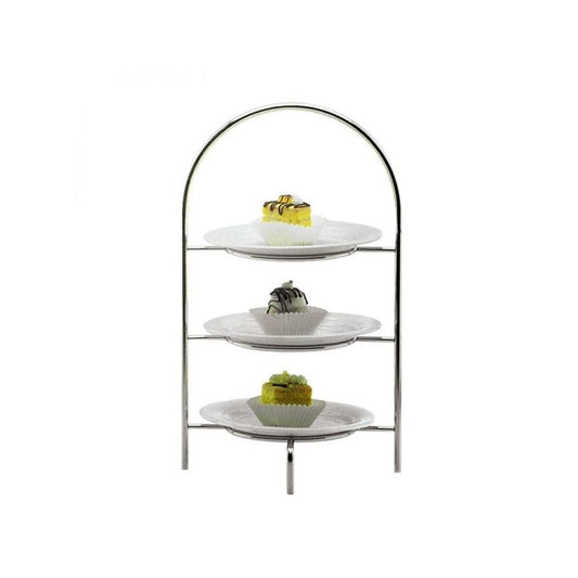 Multi purpose stand 11.4" x 15.8" Neutral Silverplate by Hepp