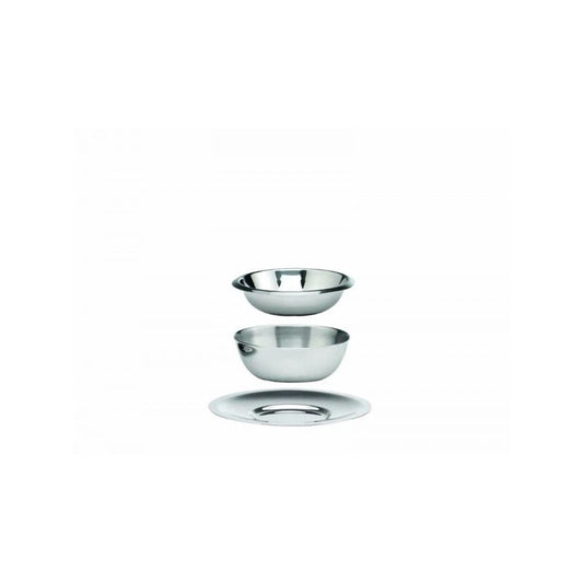 Butter dish 4.5" dia. x 1.6" Neutral Silverplate by Hepp