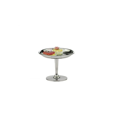 Pastry stand 6.3" dia. x 3.5" Profile (hollowware) Silverplate by Hepp