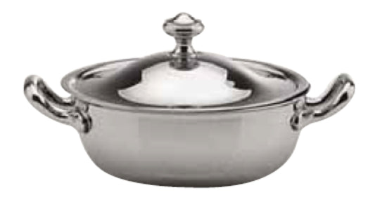 Lid 7.4" dia. Excellent Silverplate by Hepp