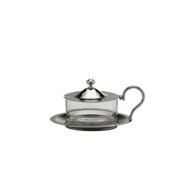 Cheese dish 3.2" Excellent Silverplate by Hepp