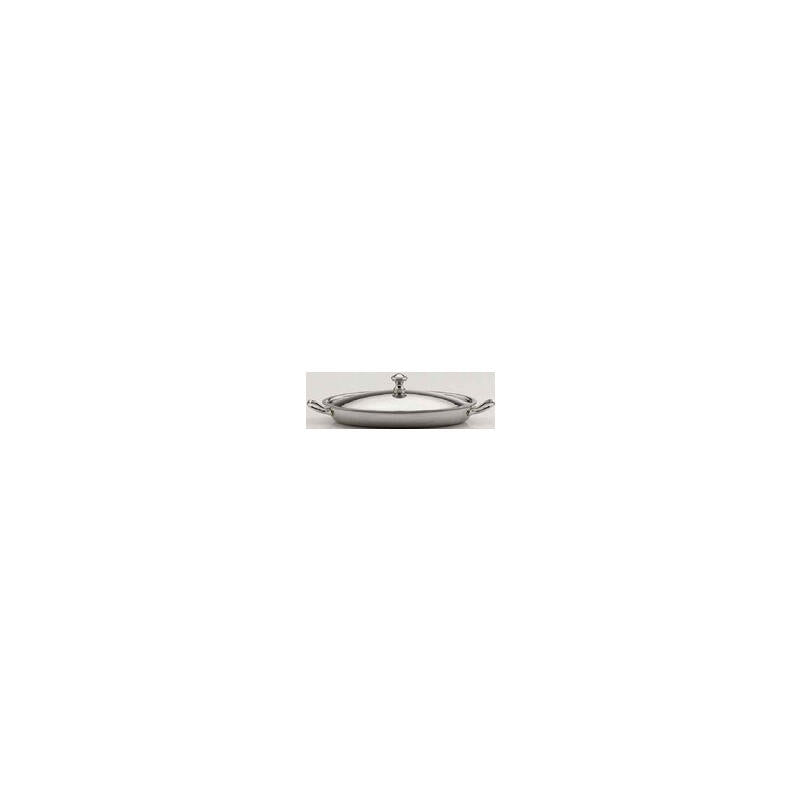 Lid 13.9" x 8" Excellent Silverplate by Hepp
