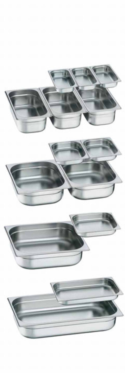 Insert Gn 2/3 12.8" x 14" x 4" 297.5 oz Neutral by WMF