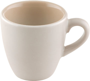 Cup 2.4" dia. x 2.4" 3 oz  Sandstone Beige by Bauscher