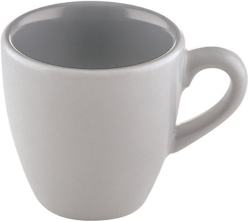 Cup 2.4" dia. x 2.4" 3 oz  Sandstone Grey by Bauscher