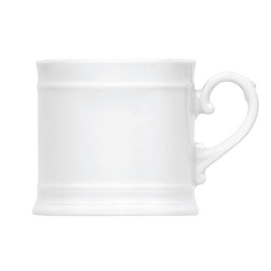 White Mug 3.6" dia. x 2.2" 12.2 oz Bonn by Bauscher