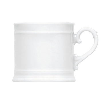 White Mug 3.6" dia. x 2.2" 12.2 oz Bonn by Bauscher