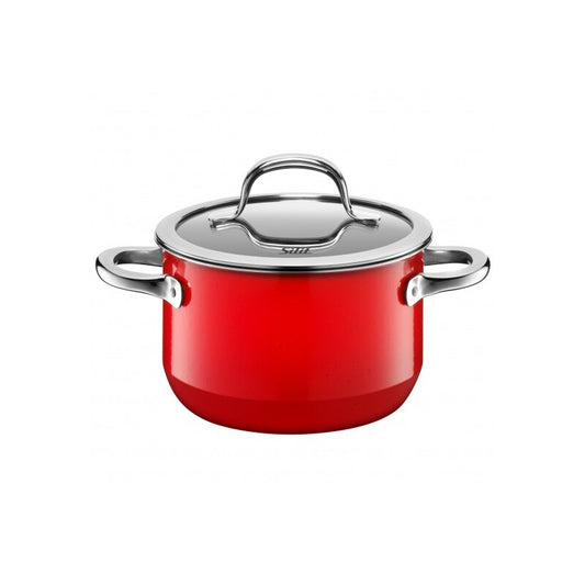 High casserole with lid 6.3" dia. x 4.2" 67.6 oz Silit Passion by BauscherHepp