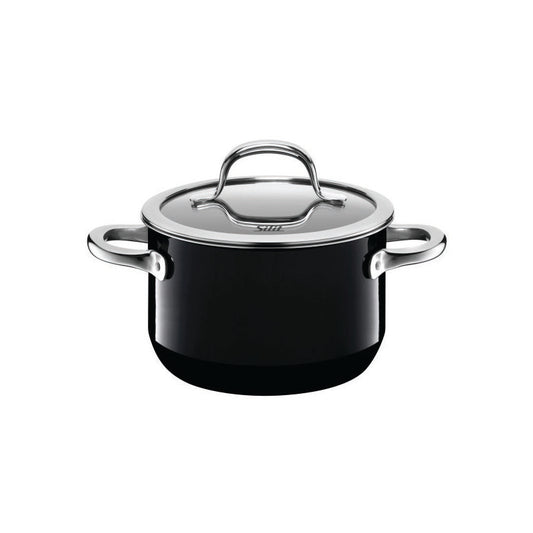 High casserole with lid 6.3" dia. x 4.2" 67.6 oz Silit Passion by BauscherHepp