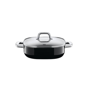 Black Casserole Dish 10.2" x 10.2" 145.4 oz Neutral by WMF