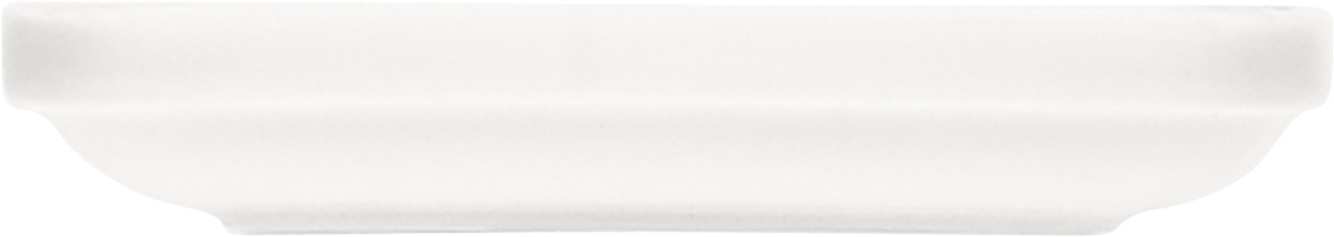 White Square Saucer 4.7