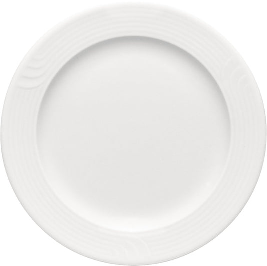 White Flat Plate with Rim 11.8" dia. x 1" Carat by Bauscher