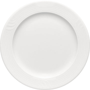 White Flat Plate with Rim 11.8" dia. x 1" Carat by Bauscher