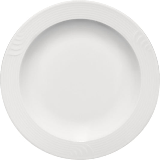 White Half Deep Plate 7.8" dia. x 1" 7.4 oz Carat by Bauscher