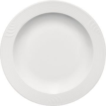 White Half Deep Plate 7.8" dia. x 1" 7.4 oz Carat by Bauscher