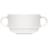 White Cream Soup Cup 3.7