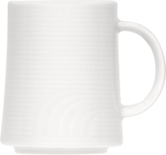 White Mug 3.1" dia. x 3.7" 10.1 oz Carat by Bauscher