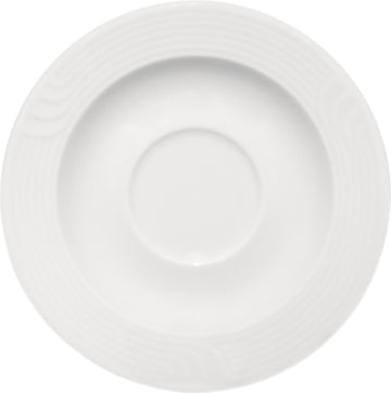White Saucer 4.9" dia. x 0.6" Carat by Bauscher