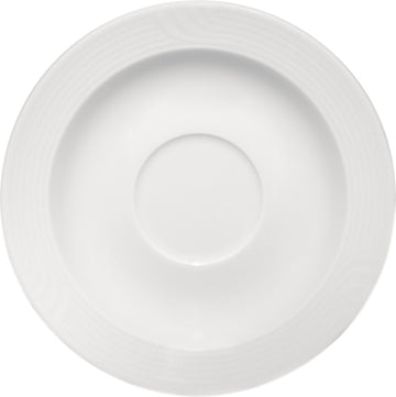White Saucer 6.2" dia. x 0.8" Carat by Bauscher