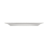 White Oval Platter with Rim 12.6