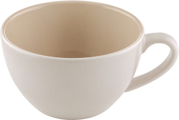 Cafþ-Au-Lait Cup 4.2" dia. x 2.6" 11.8 oz  Sandstone Beige by Bauscher