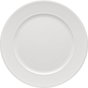 White Flat Plate with Rim 6.2" dia. x 0.7" Come4Table by Bauscher