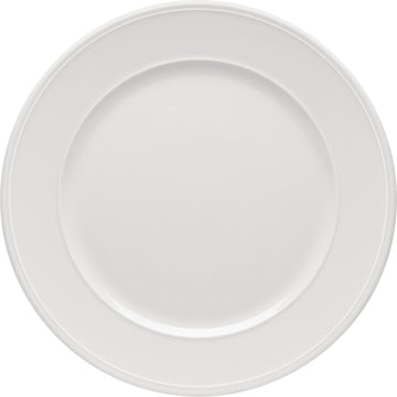 White Flat Plate with Rim 11.4" dia. x 1" Come4Table by Bauscher