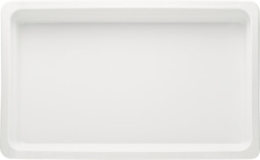 White Gastronorm Tray 20.9" x 12.8" x 2.6" 246.8 oz Buffet by Bauscher
