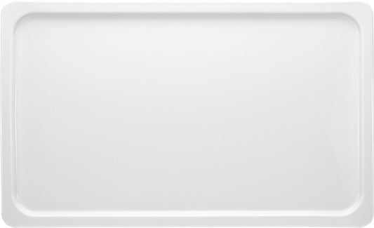 White Gastronorm Tray 20.9" x 12.8" x 0.8" 49.7 oz Buffet by Bauscher