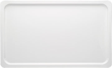 White Gastronorm Tray 20.9" x 12.8" x 0.8" 49.7 oz Buffet by Bauscher