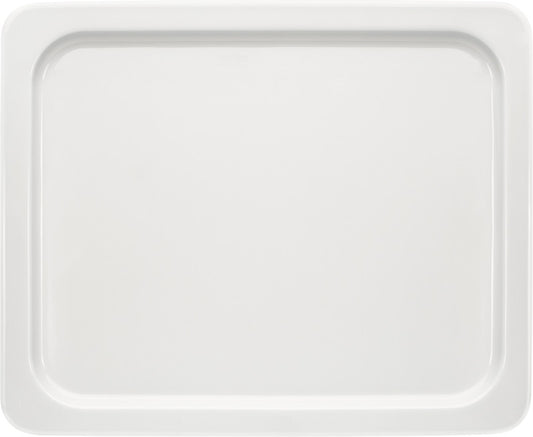 White Gastronorm Tray 12.8" x 10.4" x 0.8" 19.6 oz Buffet by Bauscher