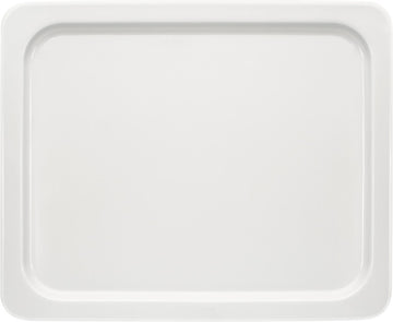White Gastronorm Tray 12.8" x 10.4" x 0.8" 19.6 oz Buffet by Bauscher