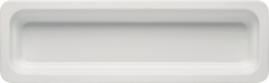 White Gastronorm Tray 20.9" x 6.4" x 2.6" 101.4 oz Buffet by Bauscher