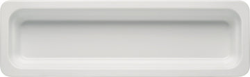 White Gastronorm Tray 20.9" x 6.4" x 2.6" 101.4 oz Buffet by Bauscher