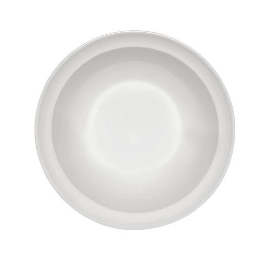 White Bowl 9.2" dia. x 2.1" 49 oz Buffet by Bauscher