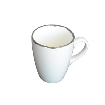 Grey Mug 9.6 oz Marie Christine by Bauscher