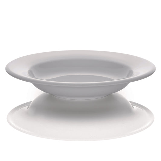 White Deep Plate 9.5" dia. Synergy by WMF