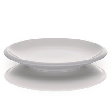 White Flat Coupe Plate 6.3" dia. Synergy by WMF