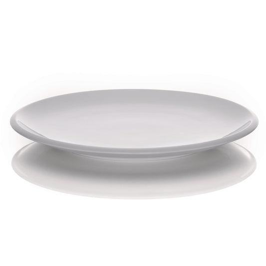 White Flat Coupe Plate 10.2" dia. Synergy by WMF