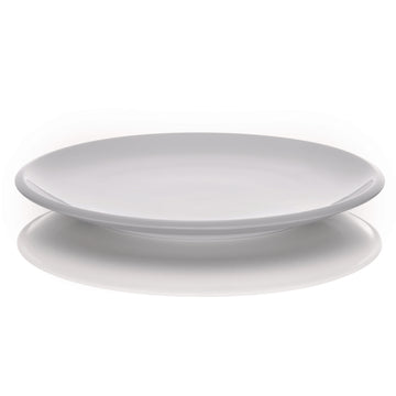 White Flat Coupe Plate 10.2" dia. Synergy by WMF