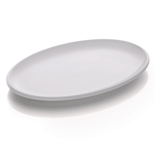 White Oval Platter 13" x 8.7" Synergy by WMF