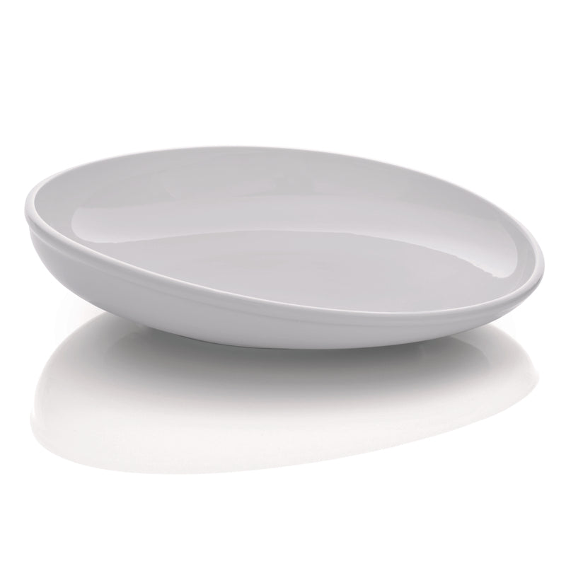 White Circle Plate 12.2