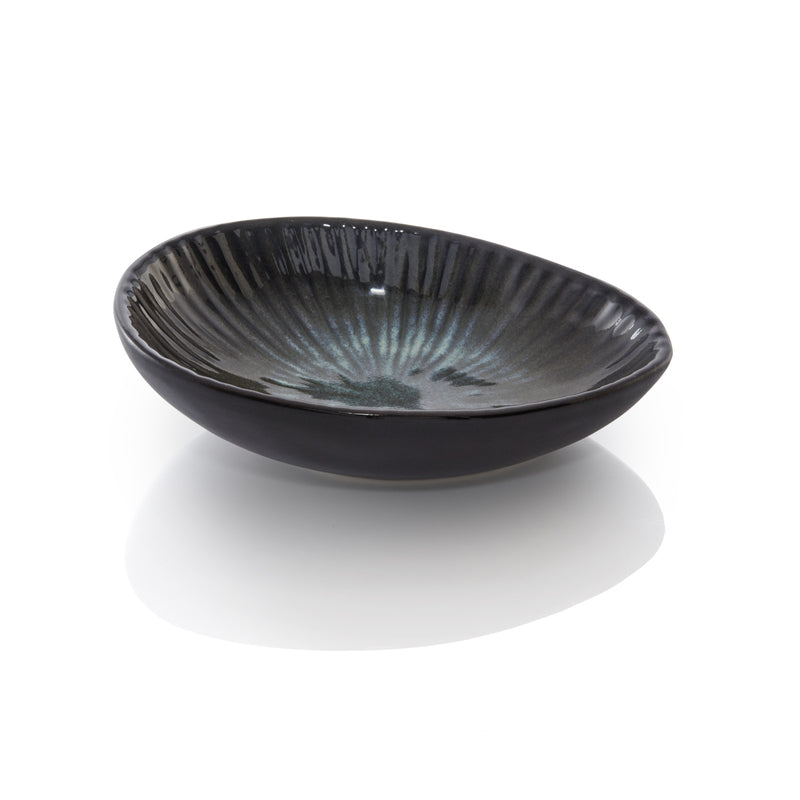 Deep Ocean Oval Dip Bowl 4.7