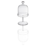 Clear Cloche on Stand 3.9